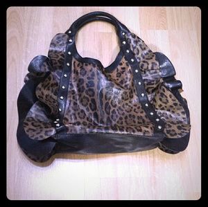 Brand New Steve Madden Leopard Print Purse